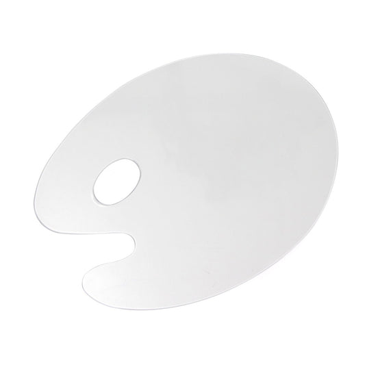 Palette ovale transparente en plastique, 9" x 12'' FC800TR912