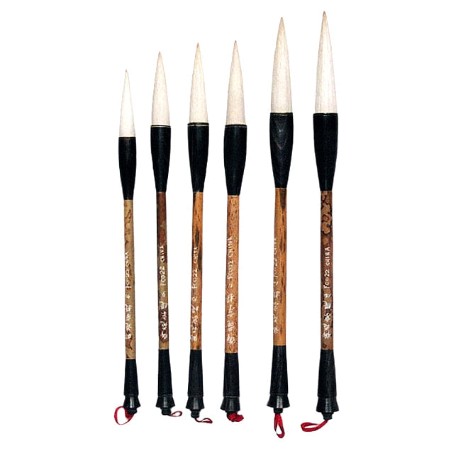 FC 022 Pinceau rond bambou poil de chèvre