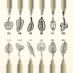 Pigma Micron Crayon Pointe Fine