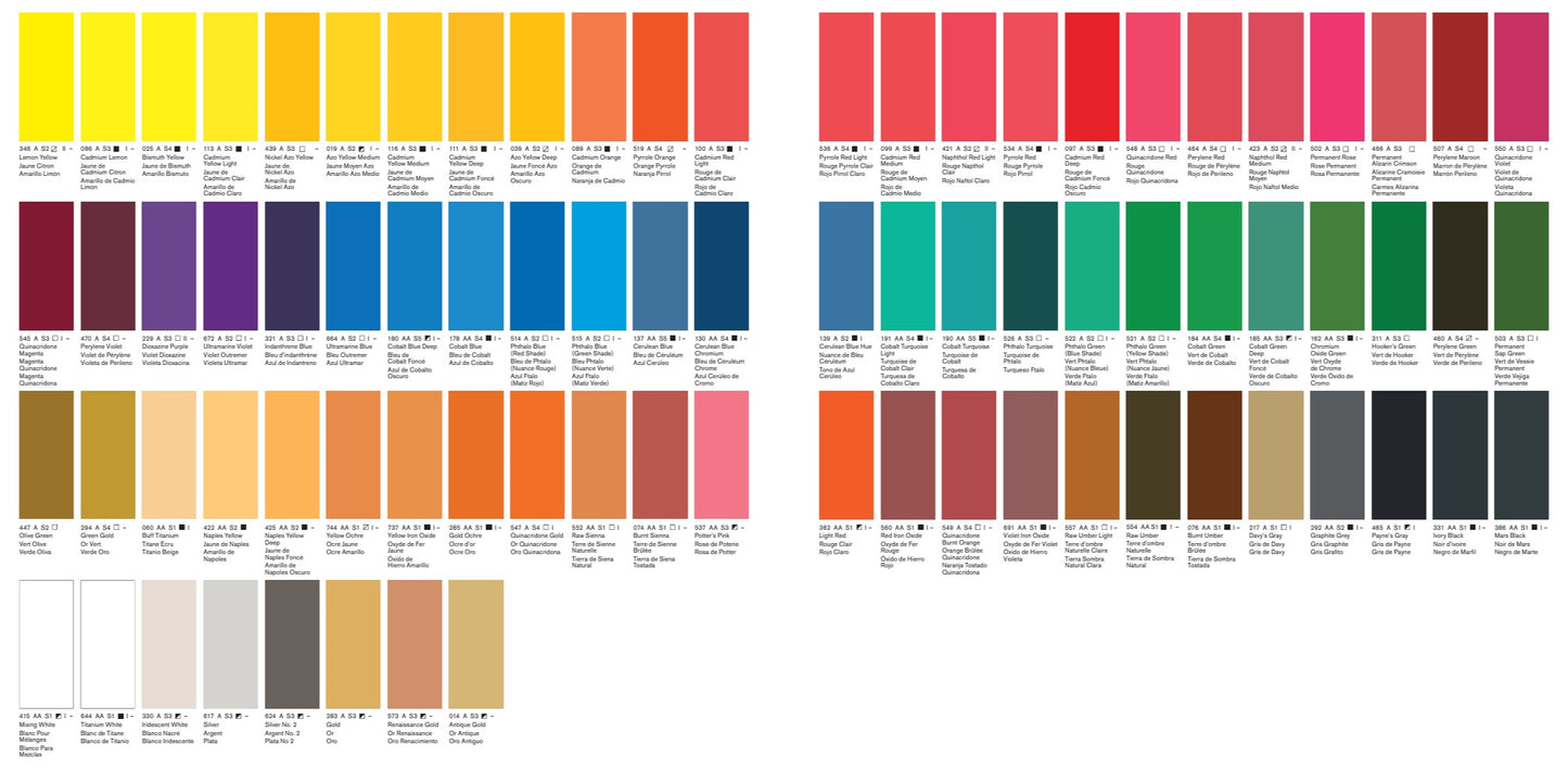 Peinture Acrylique Professionelle 60 ML