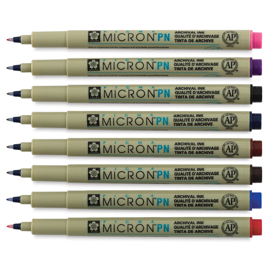 Pigma Micron Crayons Plastic Nib