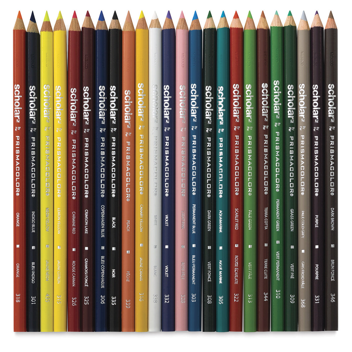 Scholar Set Crayons de Couleurs