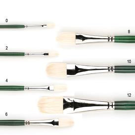 Pinceau Soie De Porc Manche Long Série 1000