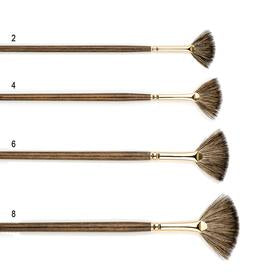 Pinceau en Poil de Blaireau Manche Long Série 140