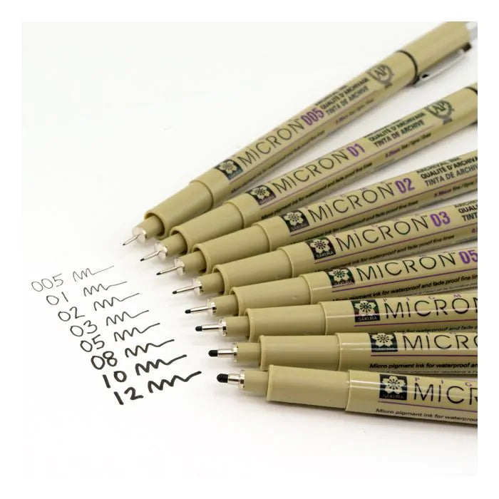 Pigma Micron Crayon Pointe Fine