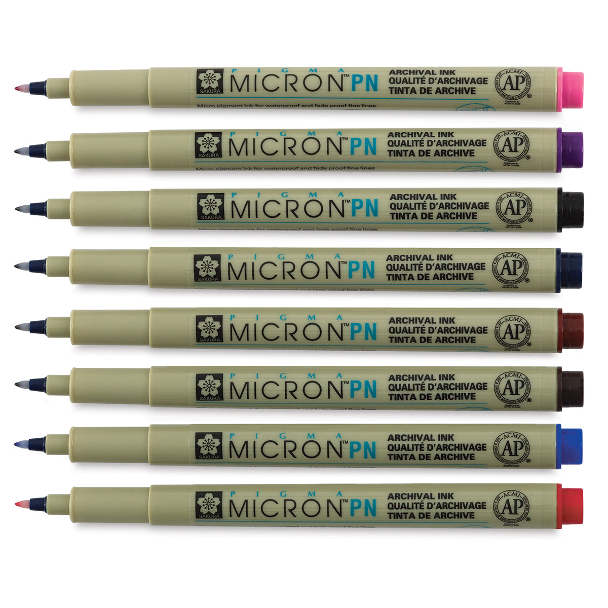 Pigma Micron Crayons Plastic Nib